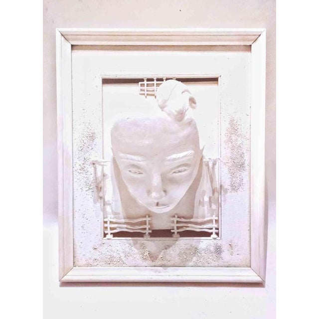 Mixed media realized by Lisartventure. The work is modeled by hand in plaster paste assembled n a wooden frame. It was...