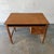 Mid-Century Modern Vintage Compact Danish Modern Teak Two Drawer Writing Desk, Circa 1960's For Sale - Image 3 of 7