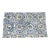 17th Century Portuguese Antique Tiles Set of 40 Blue, Yellow & White Geometric Floral For Sale