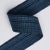 Contemporary Schumacher Cotton Strie Tape Medium In Indigo 1" For Sale - Image 3 of 3