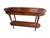 French Late 20th Century Oval Console Gallery Top Theo Alexander Style For Sale - Image 3 of 16
