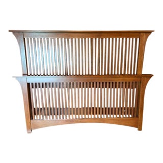 Stickley Mission Full/Double Spindle Bed For Sale