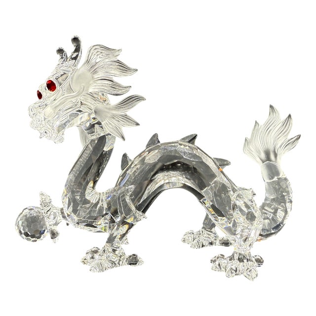 Swarovski Crystal Dragon by Gabrielle Stamey, 1997 For Sale