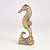 Art Deco Vintage Art Deco Style Brass Seahorse Sculpture For Sale - Image 3 of 7