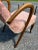 Wood Scandinavian Style Wood Arm Chair With Stool For Sale - Image 7 of 10