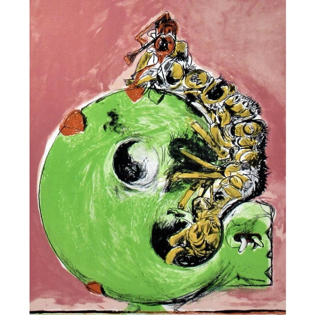 Surrealism Graham Sutherland, Emerging Insect, 1968 For Sale - Image 3 of 8