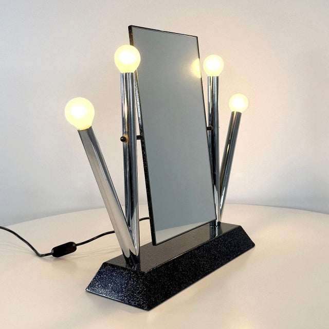 Yucca Table Mirror by Anna Anselmi for Bieffeplast, 1980s For Sale - Image 10 of 10