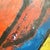 Orange 1970s Oswaldo Guayasamin Original Painting on Canvas For Sale - Image 8 of 17