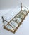 Vintage Wall-Mounted Coat Rack with Hat Rack in Brass, 1950s For Sale - Image 3 of 18