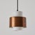 1960s 1960s Opaline Glass & Copper Pendant Lamp Attributed to Stilnovo For Sale - Image 5 of 11