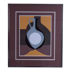 Minimalist Original Painting" Water Jug"Wall Art Inn the Style of Patrick Caulfield