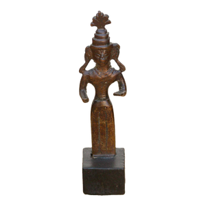 Miniature Bronze Female Attendant