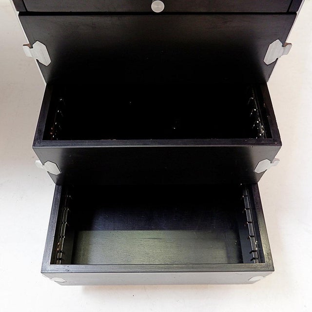 Desk with Bergwood Drawer Units and Wood Veneer Boomerang Top, 1970s For Sale - Image 15 of 16