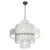 Metal Collection Regina Di Ghiaccio Chandelier in Metal and Crystal by Jago For Sale - Image 7 of 7