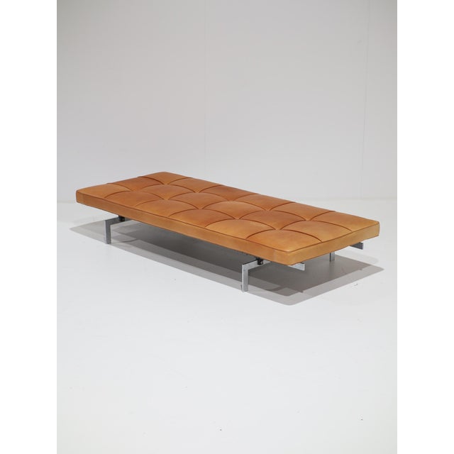 Animal Skin PK80 Daybed by Poul Kjaerholm for E. Kold Christensen, Denmark, 1957 For Sale - Image 7 of 18