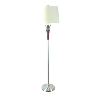 Mid-Century Modern Metal Floor Lamp For Sale