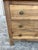 Elegant French Empire commode featuring three spacious drawers in beautifully aged, naturally figured walnut, with the top...