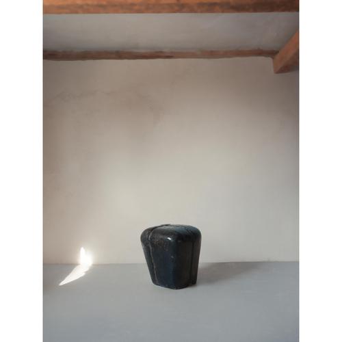 Ritual Side Table in Hemp Crete by Lucas Tyra Morten For Sale - Image 10 of 18