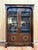 Brown Empire Style Display Bookcase in Mahogany and Gilt Bronze, 1960s For Sale - Image 8 of 8