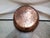 Rustic Huge Antique Copper Bowl with Wrought Iron Stand For Sale - Image 3 of 4