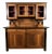 Viennese Cherrywood Veneer Buffet Cabinet, 1920 For Sale