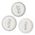 The Salty Merman Bar / Appetizer Plates- 3 Assorted Designs, Set of 6 For Sale