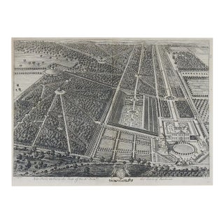 1709 English Engraving Park in Surrey Seat of Earl of Rochester For Sale