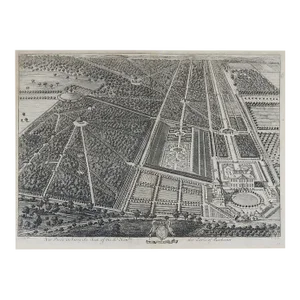 1709 English Engraving Park in Surrey Seat of Earl of Rochester