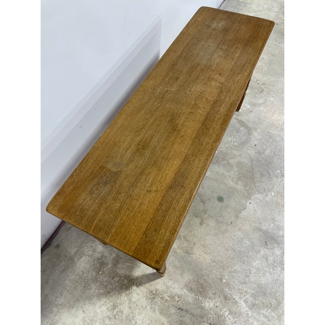 Wood Danish Scandinavian Oak Rustic Dresser Henning Kjaernulf Attrib For Sale - Image 7 of 9