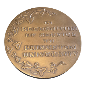 Princeton University Bronze Medal by JSR
