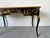 Vintage Baker Furniture Chinoiserie Desk Table With Leather on Top & Brass Handles For Sale In Miami - Image 6 of 18