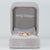 Modern Natural Diamond Ring in 14k Gold | Unique Geometric Band Ring, Size 6.75 For Sale - Image 3 of 10