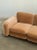 Late 20th Century Post Modern Overstuffed Blush Loveseat For Sale In Los Angeles - Image 6 of 12