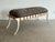 Vintage Saber Leg Bench For Sale - Image 9 of 12
