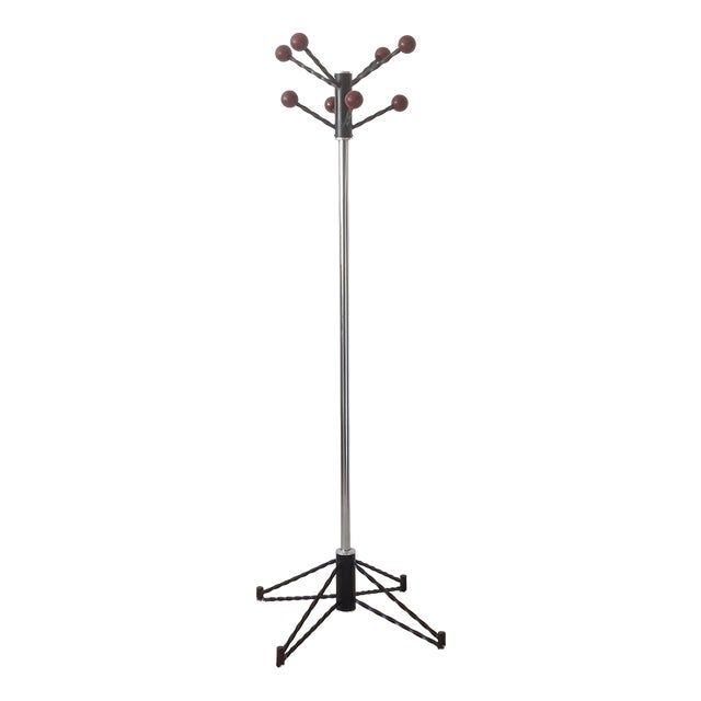Mid-Century Modern French Sputnik Coat Rack, 1950s For Sale