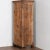 Early 19th Century Antique Swedish Dark Pine Corner Cabinet Cupboard, Circa 1800 For Sale - Image 5 of 13