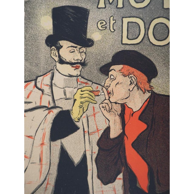 Théophile Alexandre Steinlen, Impressionist Scenes, Original Lithograph, 1895 For Sale - Image 4 of 8
