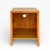 Mid 20th Century Minimalist Solid Oak Open Pedestal Cabinet or Media Stand For Sale - Image 18 of 18