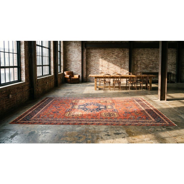 Beautiful Antique Caucasian Sumak Rug With Captivating Tribal Designs. For Sale - Image 15 of 15