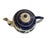 1920s Antique Allertons LTD Blue Willow Teapot With Lid - Made in Staffordshire England C. 1929-1942 For Sale - Image 5 of 5