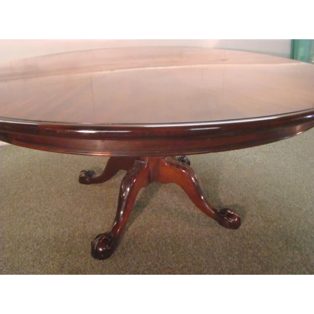 Traditional Solid Mahogany Round Large Conference Table Chairish