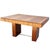 Wood 1940s Art Deco Geometric Walnut Dining Table Desk Inspired by Charles Dudouyt For Sale - Image 7 of 12