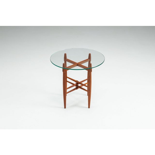 Poul Hundevad Side Table in Teak by Poul Hundevad for Vamdrup Stolefabrik, Denmark, 1960s For Sale - Image 4 of 11