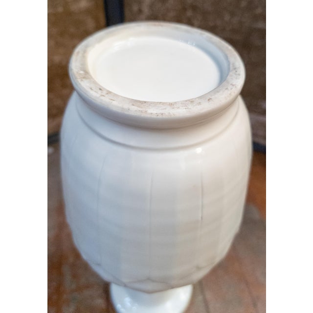 20th Century Chinese Chinoiserie Republic Period Blanc De Chine Vase, Dehua Kiln For Sale - Image 14 of 15