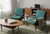 1970s Danish Lounge Chair in Walnut with Cushions Reupholstered in Wool Fabric, 1960s For Sale - Image 5 of 18