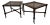 Mid-Century Hickory Chair Company Cane and Walnut Benches/Pair For Sale