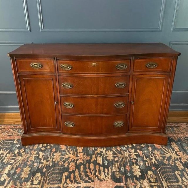 Vintage Traditional Duncan Phyfe Style Bassett Buffet Chairish