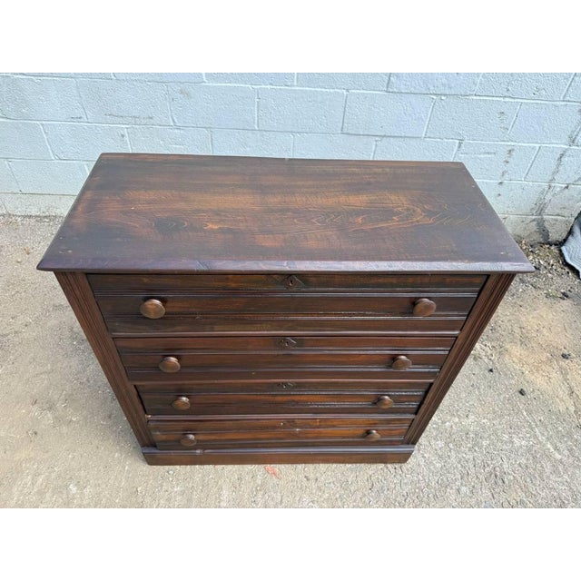 Antique Victorian Eastlake Style Dresser or Chest With Three Drawers For Sale In Washington DC - Image 6 of 15