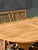 Teak Extendable Garden Table in Oval and Folding Chairs, Set of 7 For Sale - Image 10 of 11