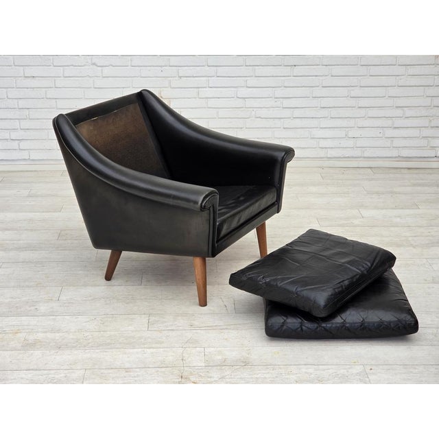 Vintage Danish Armchair by Aage Christensen, 1960s For Sale - Image 9 of 17